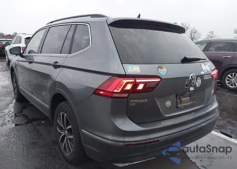 2021 Volkswagen Tiguan 2.0T Se/2.0T Se R-Line Black/2.0T Sel из США, поврежденный, VIN 3VV3B7AX7MM006636